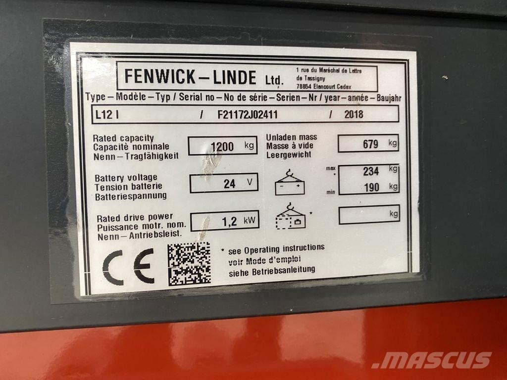 Linde L12 I Järelkäidavad virnastajad