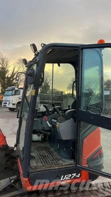 Kubota U 27-4 Miniekskavaatorid < 7 t