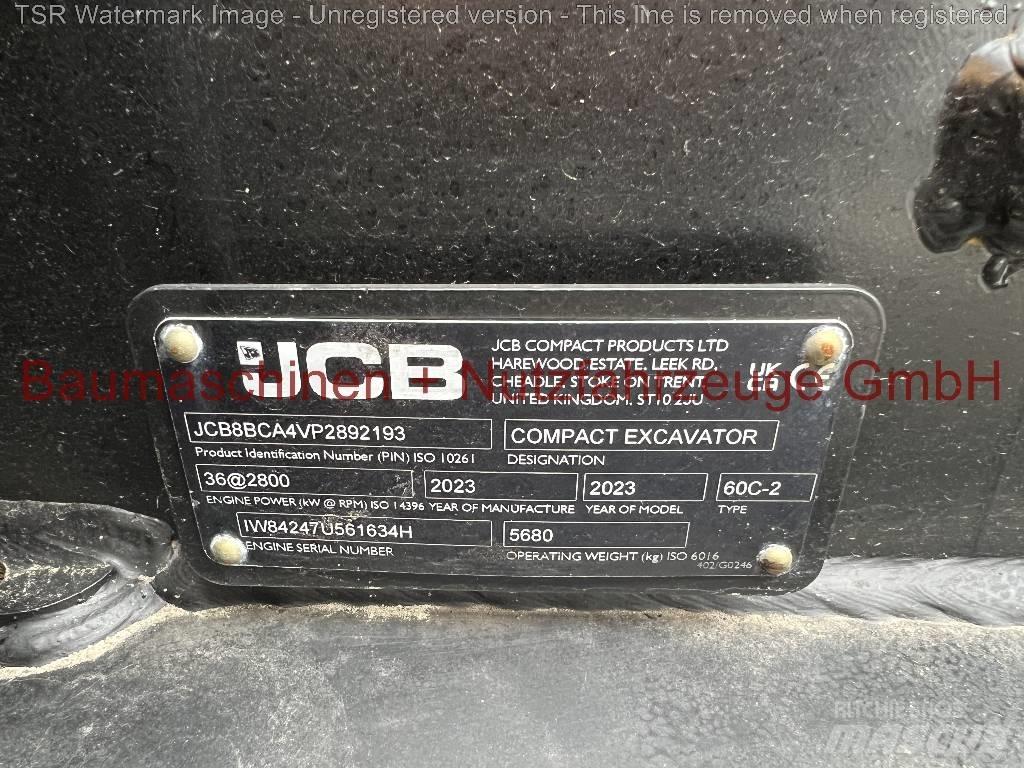 JCB 60C-2 -Demo- Miniekskavaatorid < 7 t