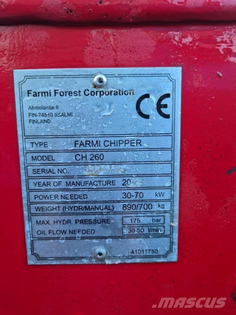 Farmi Forest CH 260 Muud põllumajandusmasinad