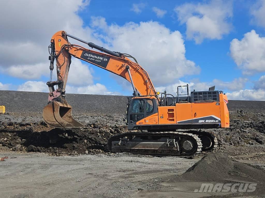 Doosan DX800LC-7 Roomikekskavaatorid