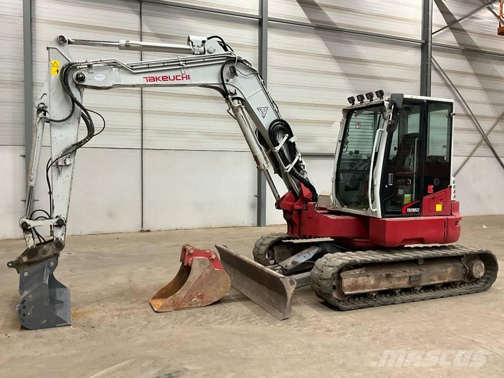 Takeuchi TB 280 FR Väikeekskavaatorid 7t-12t