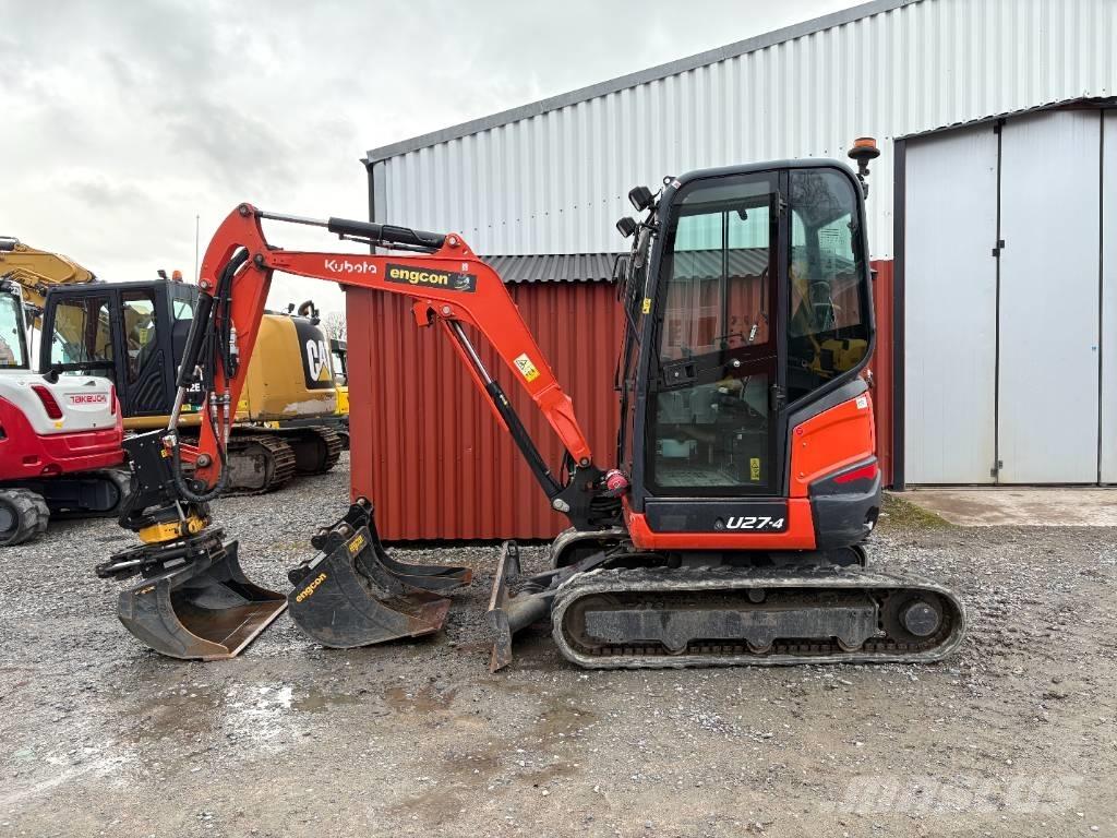 Kubota U27-4 Miniekskavaatorid < 7 t