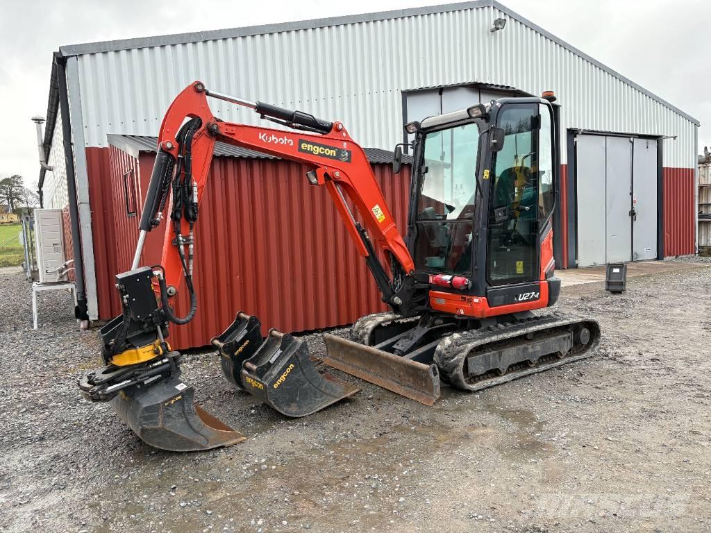 Kubota U27-4 Miniekskavaatorid < 7 t