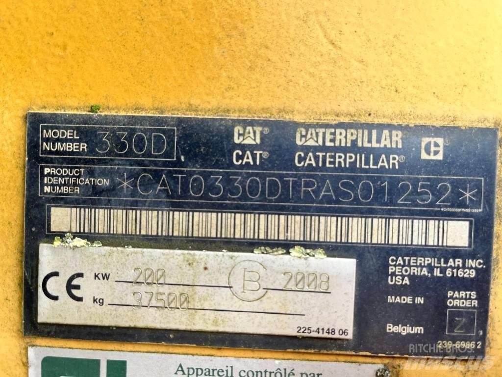 CAT 330 D L Roomikekskavaatorid