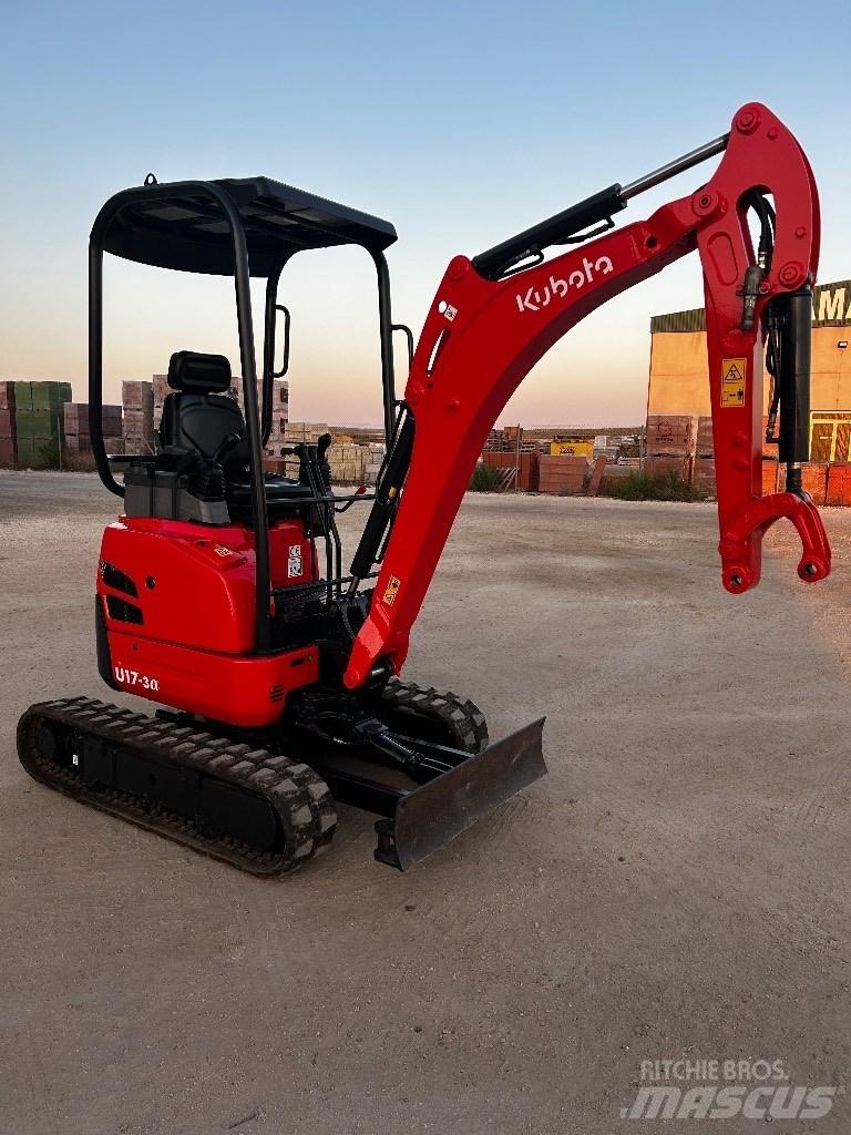 Kubota U 17-3 Miniekskavaatorid < 7 t