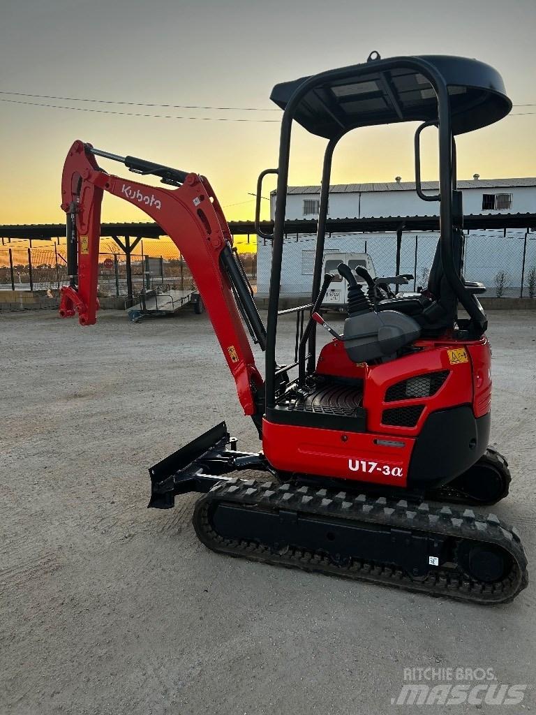 Kubota U 17-3 Miniekskavaatorid < 7 t
