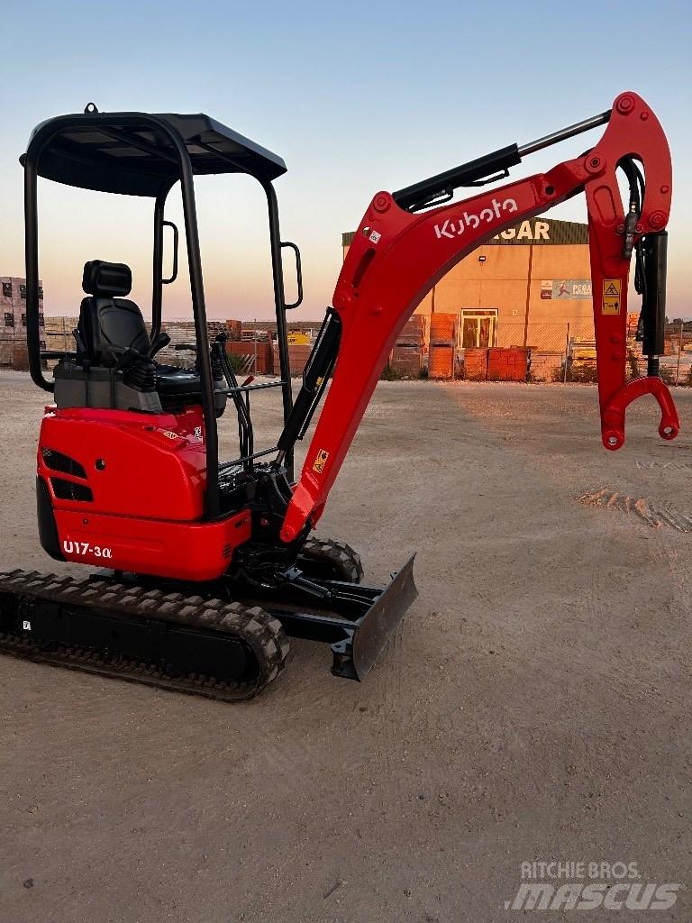 Kubota U 17-3 Miniekskavaatorid < 7 t