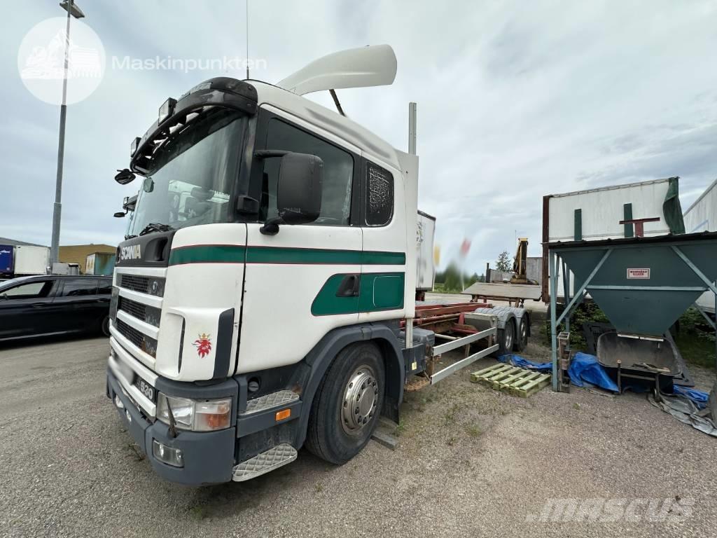 Scania R 124 LB Konteinerveokid