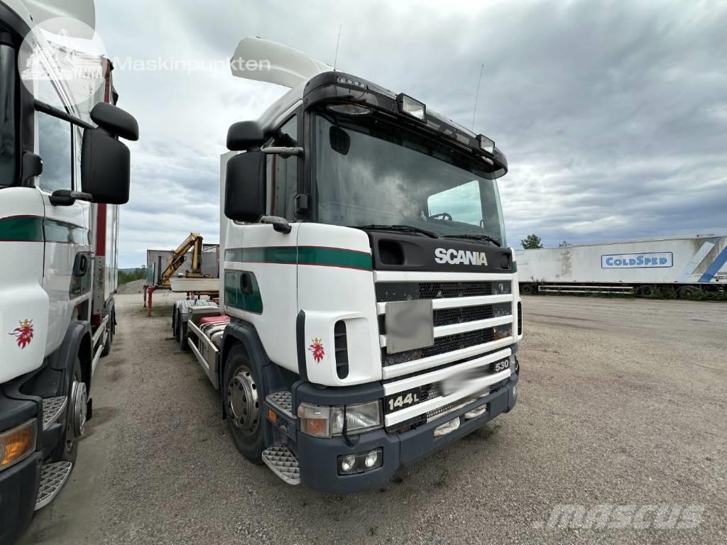 Scania R 124 LB Konteinerveokid