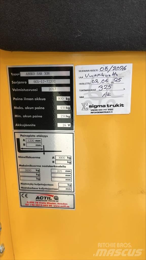 Abeko SAR 30 N Elektriline alusesiirdaja