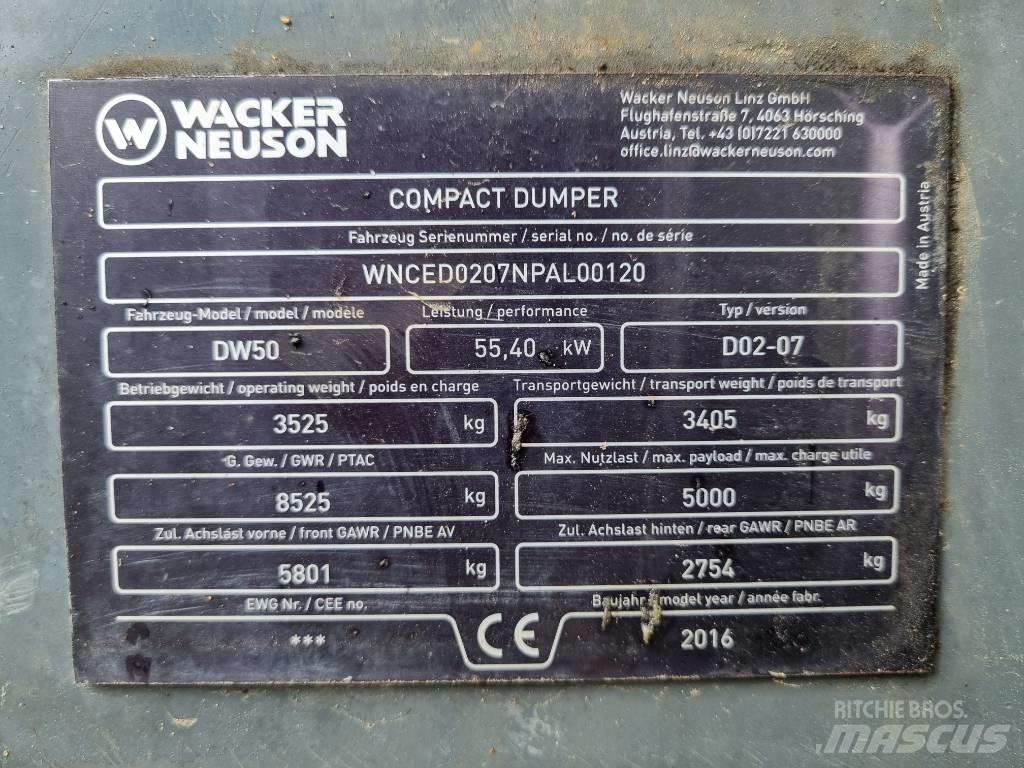 Wacker Neuson DW 50 Väikekallurid