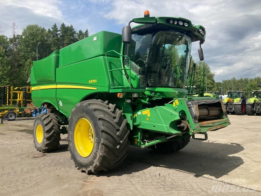 John Deere S 670 i Teraviljakombainid