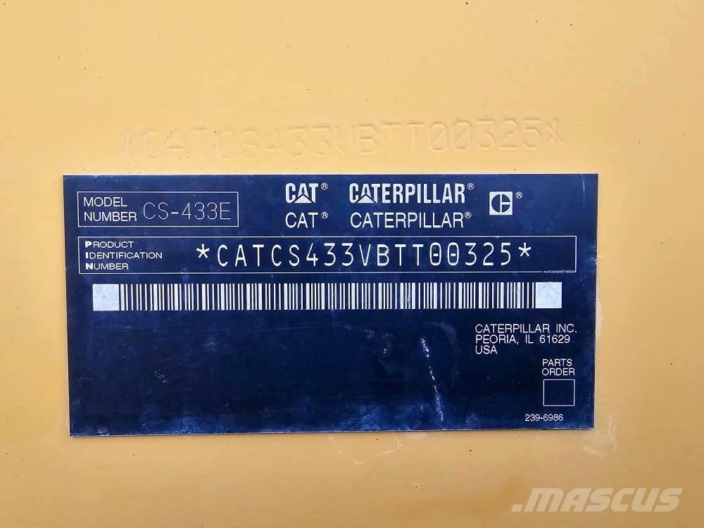 CAT CS 433 E Tandemrullid