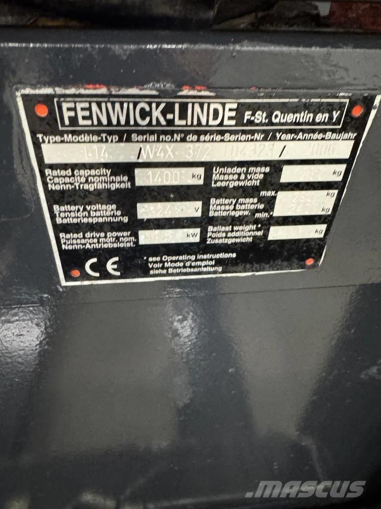 Linde 10848 L14 Kahveltõstukid - muud
