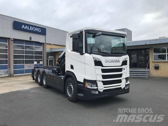 Scania R 500 Kraanaga veokid