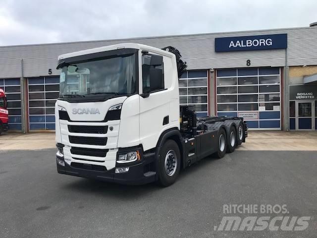Scania R 500 Kraanaga veokid