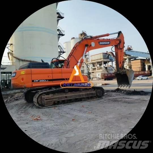 Doosan DX 380 LC Roomikekskavaatorid