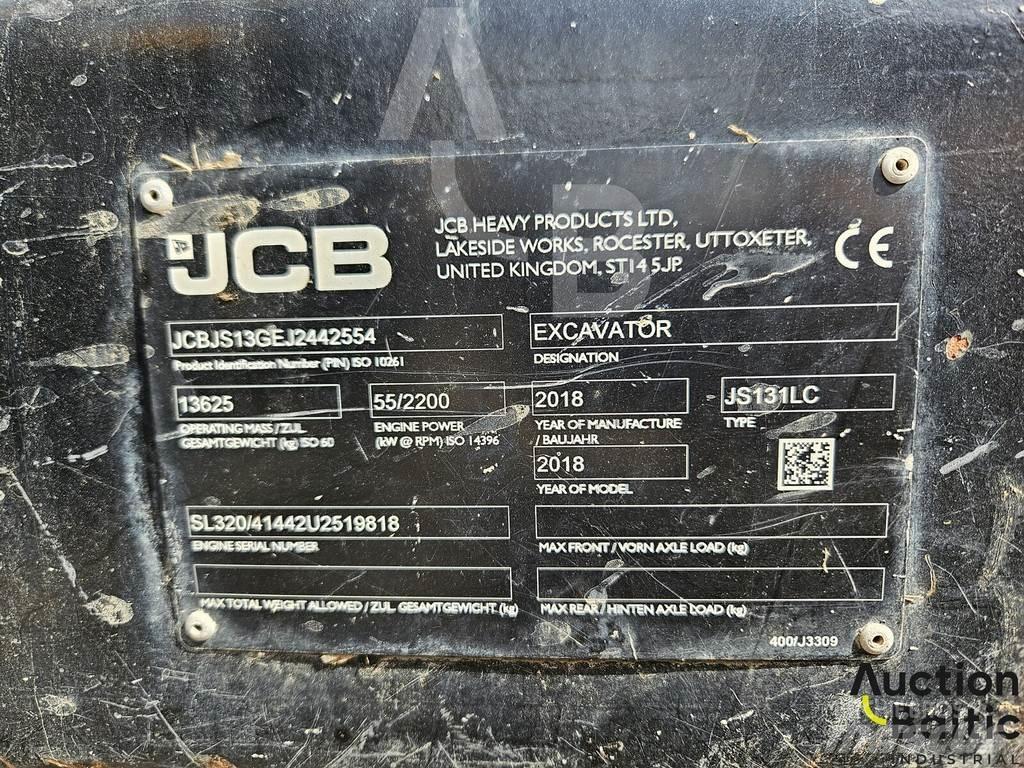 JCB JS 131LC Roomikekskavaatorid