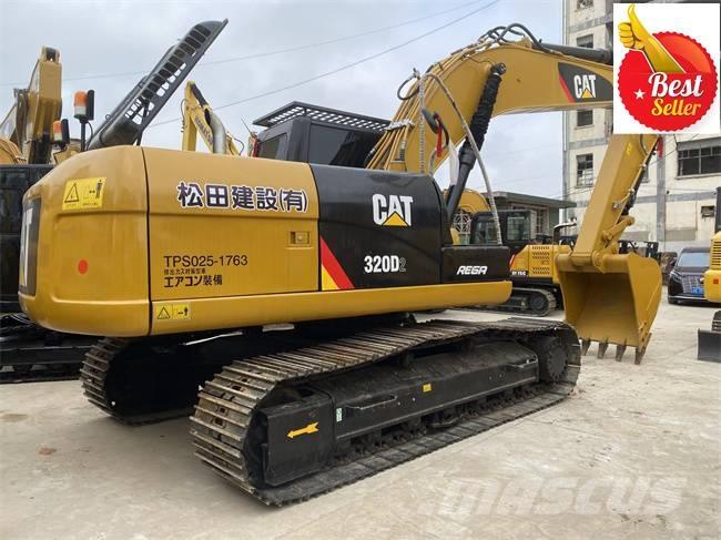 CAT 320 D Roomikekskavaatorid