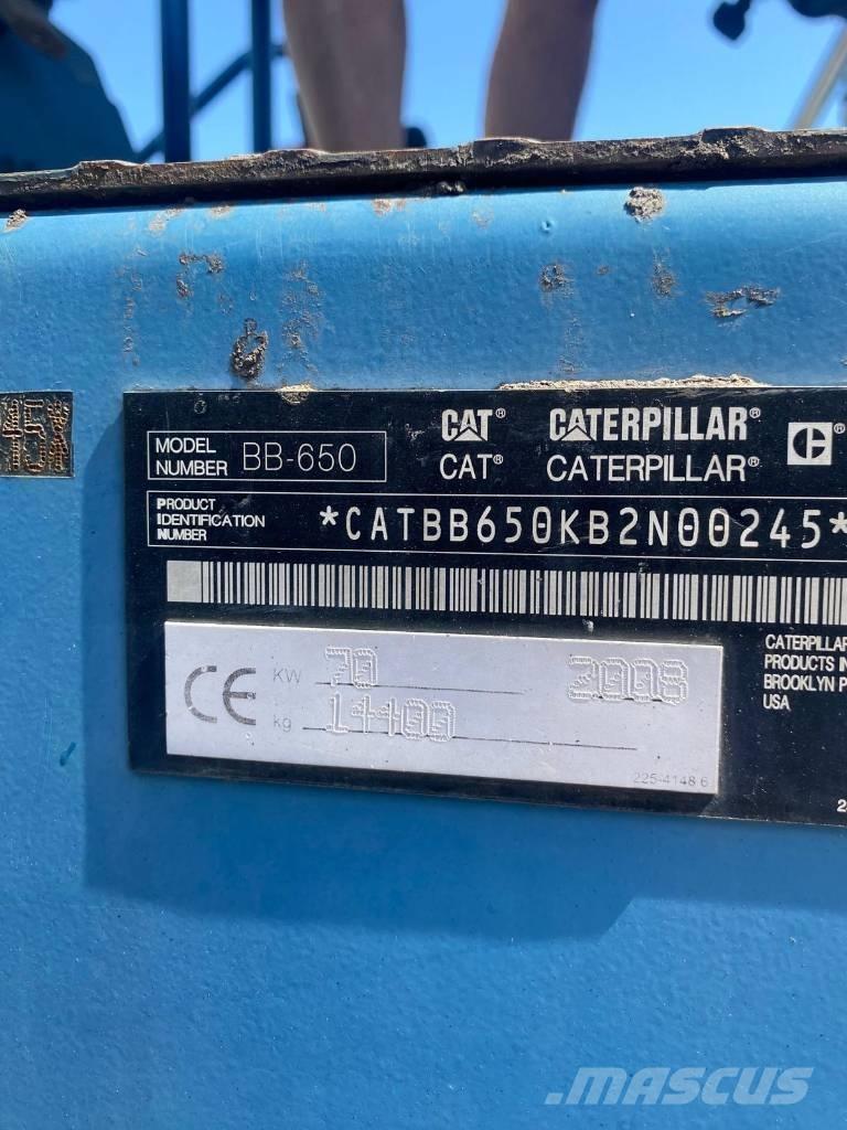 CAT BB 650 Asfaldilaoturid