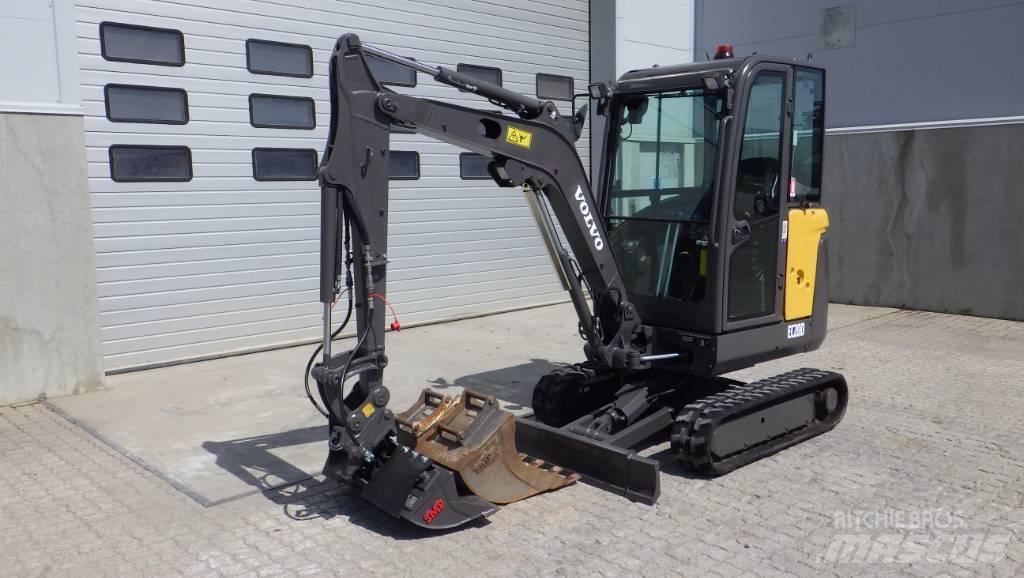 Volvo EC20D Miniekskavaatorid < 7 t