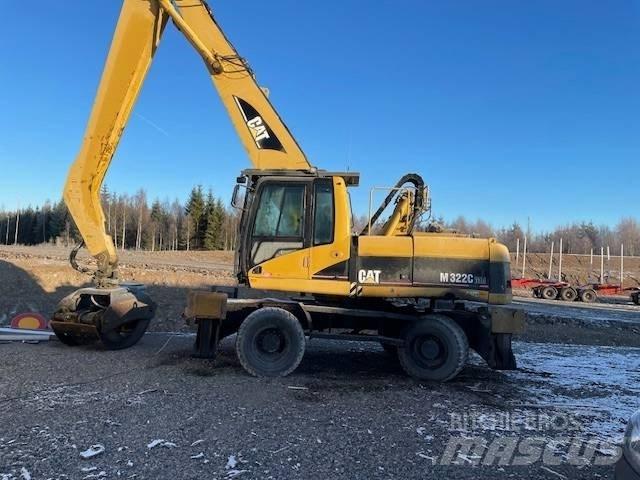 CAT M 322 C MH Ratasekskavaatorid