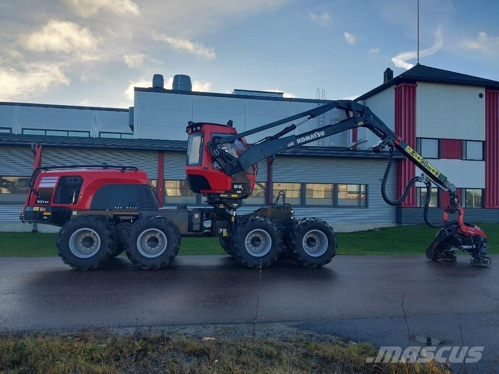 Komatsu 931 XC Harvesterid