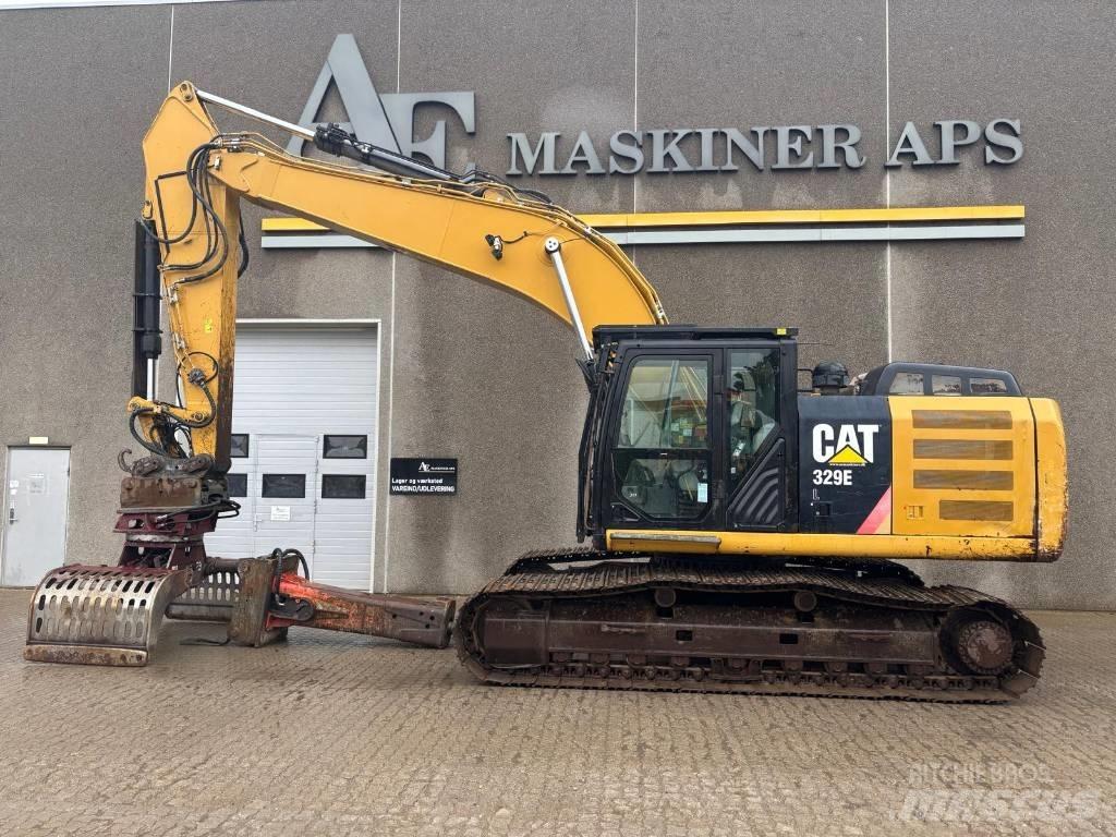 CAT 329E Roomikekskavaatorid