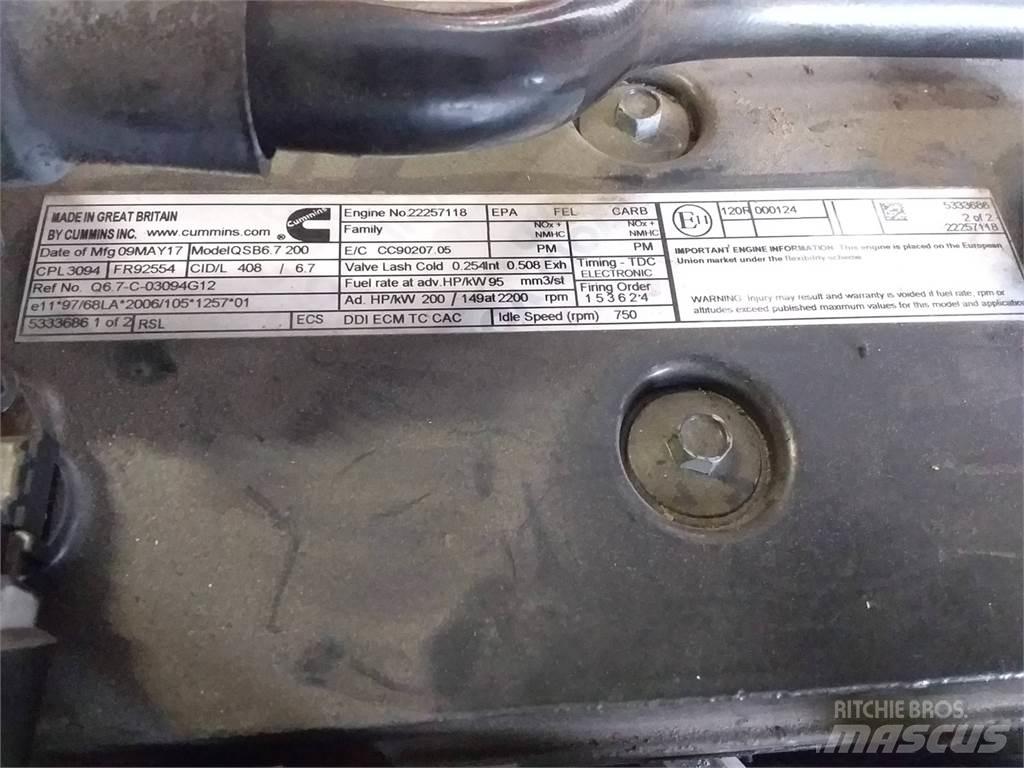 Cummins QSB6.7 Mootorid