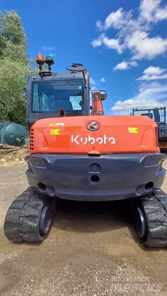Kubota KX 080-4 Väikeekskavaatorid 7t-12t