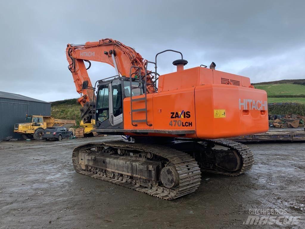  zaxis ZX470LCH-3 Roomikekskavaatorid