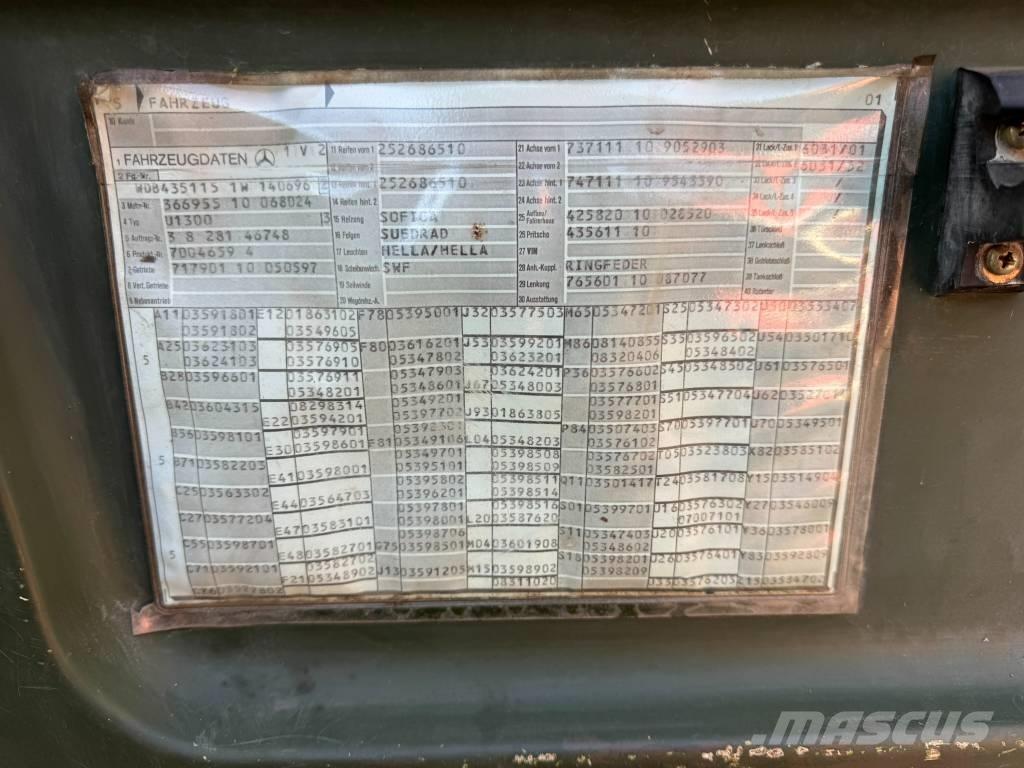 Unimog U1300 Muud veokid