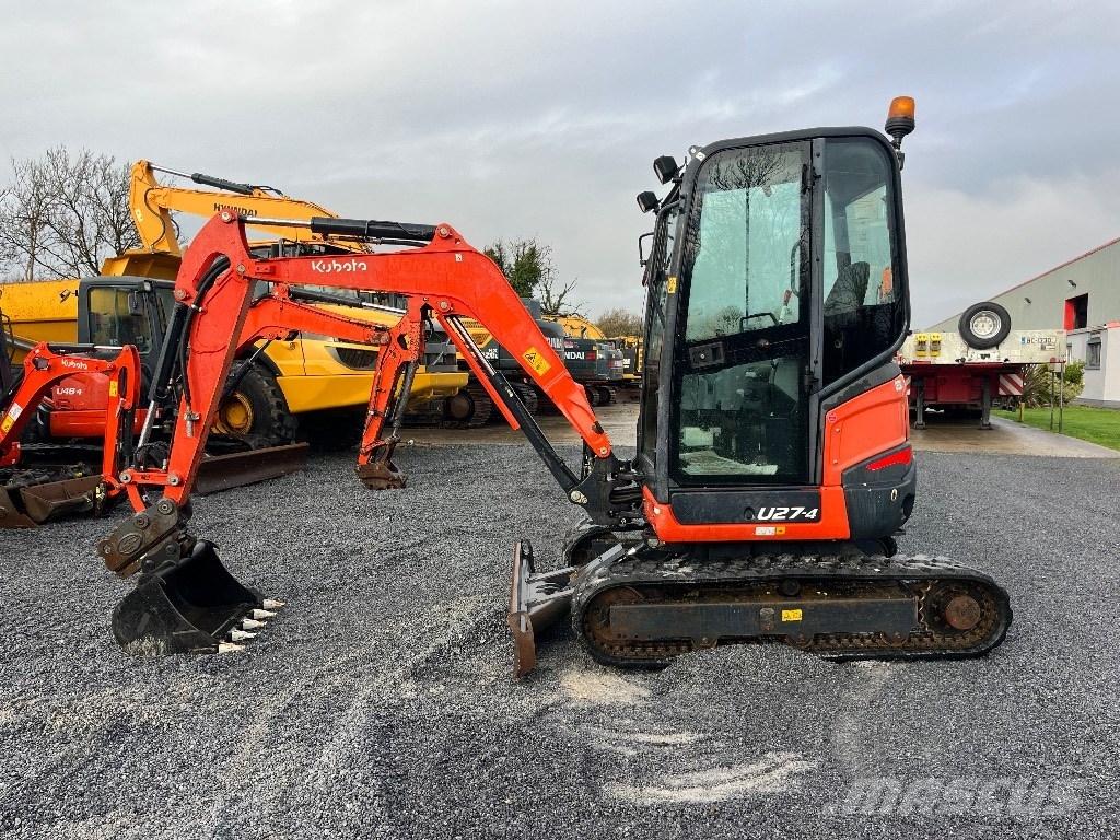 Kubota U 27-4 Miniekskavaatorid < 7 t