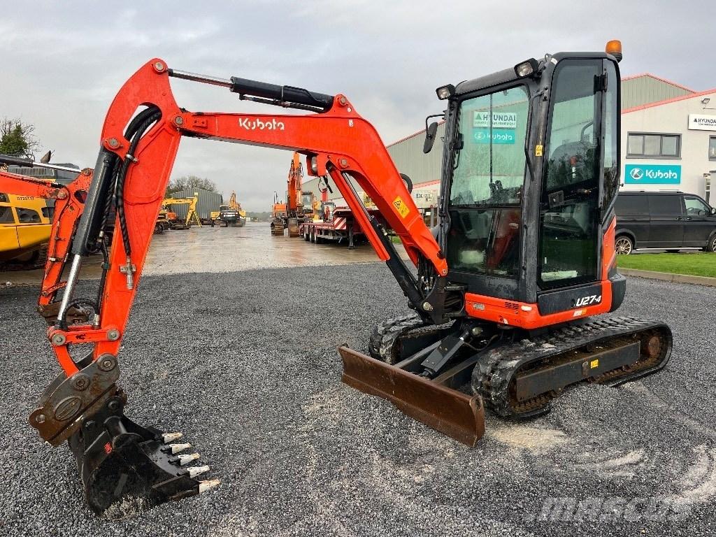 Kubota U 27-4 Miniekskavaatorid < 7 t