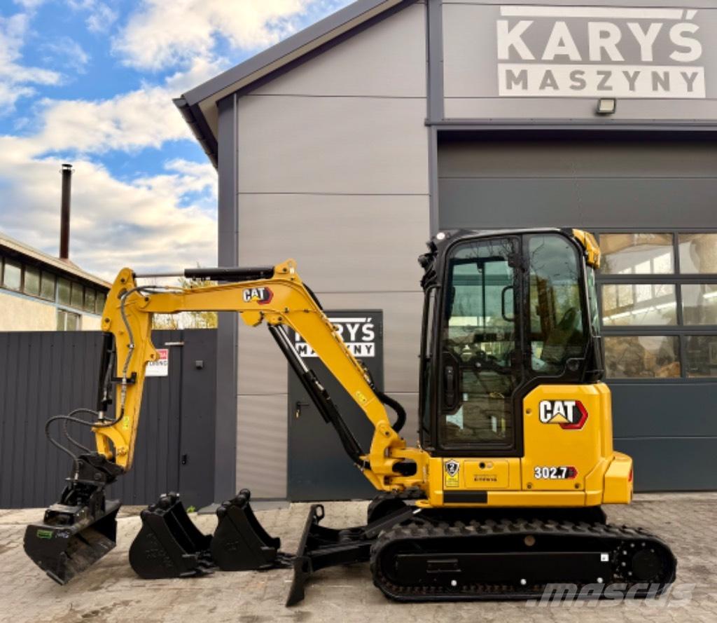 CAT 302.7 CR Miniekskavaatorid < 7 t