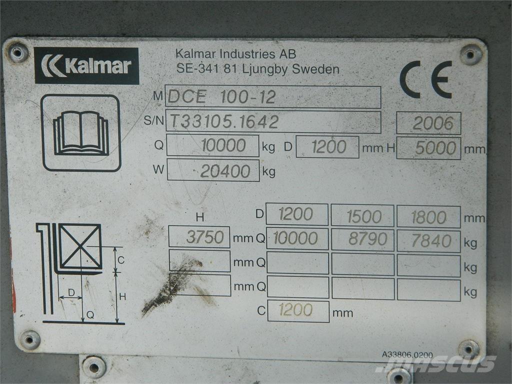 Kalmar DCE100 12 Diiseltõstukid