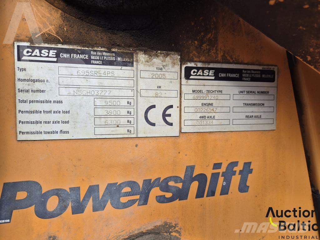 CASE 695 SR-4 PS Ekskavaatorlaadurid