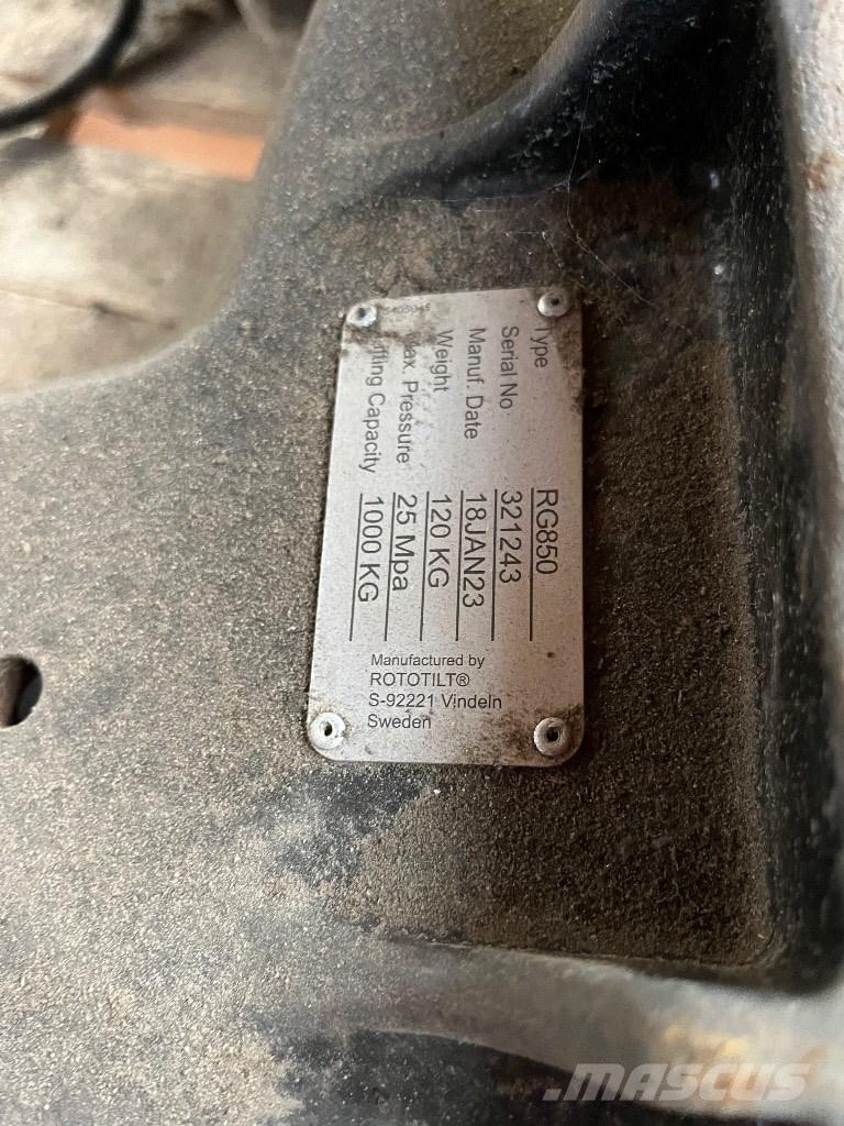 Rototilt R850 Muu