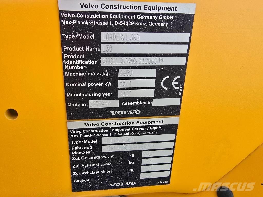 Volvo L 30 G Rataslaadurid