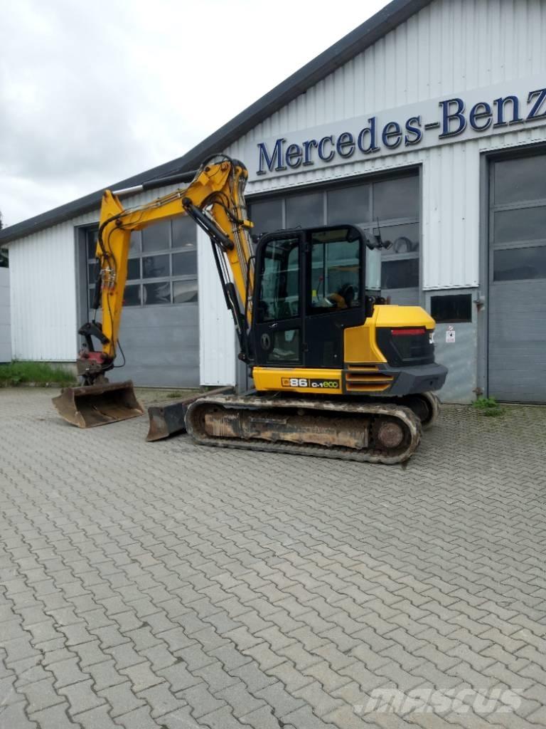 JCB 86C-1 Eco TAB Väikeekskavaatorid 7t-12t