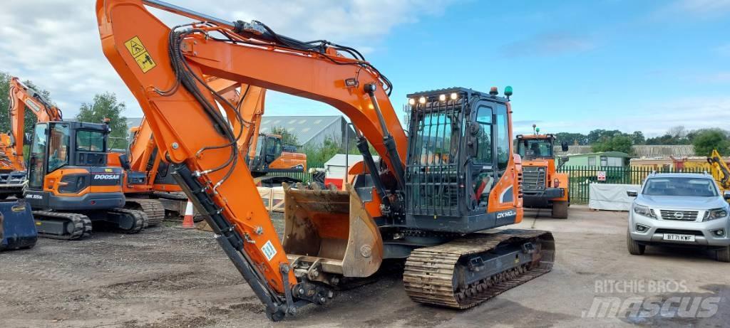 Doosan DX140LCR-5 Roomikekskavaatorid