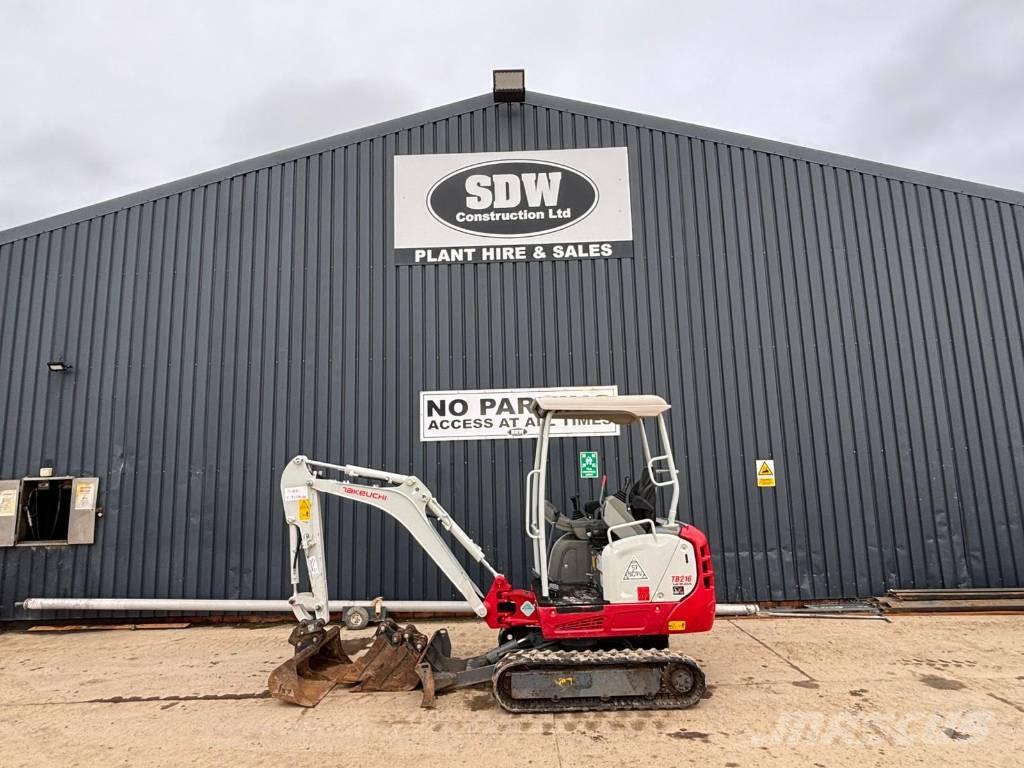 Takeuchi TB 216 Miniekskavaatorid < 7 t