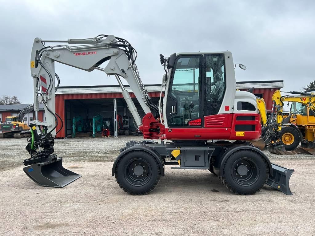 Takeuchi TB395W Ratasekskavaatorid