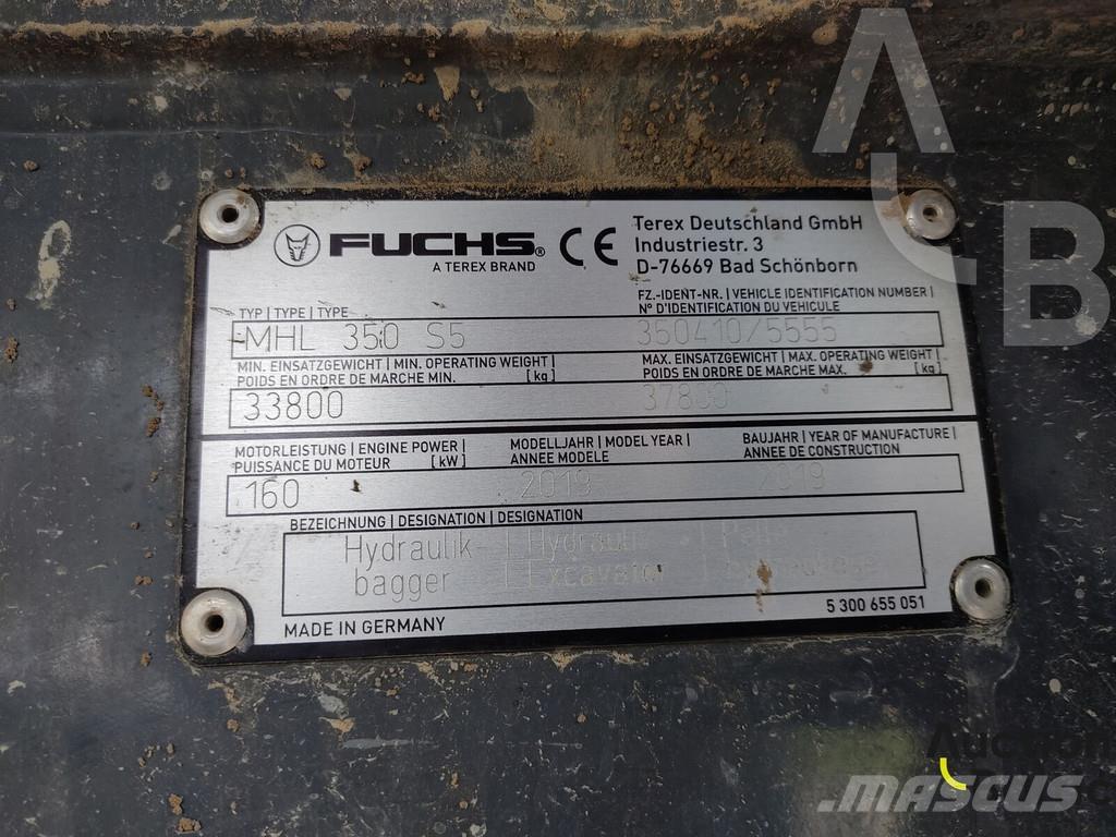 Fuchs MHL 350 Materjalikäitlusmasinad