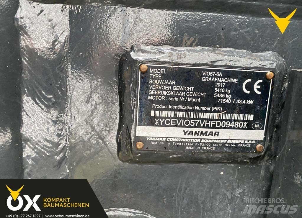 Yanmar Vio 57 U Miniekskavaatorid < 7 t