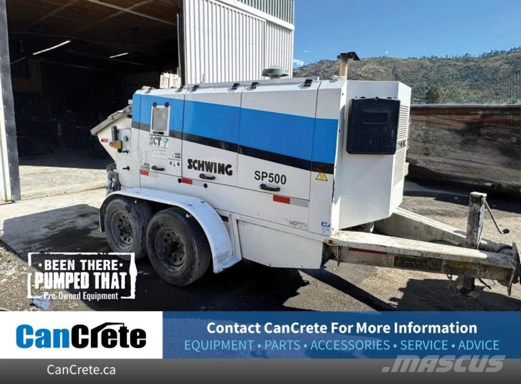 Schwing SP500 (#1049) Betooni pumpautod