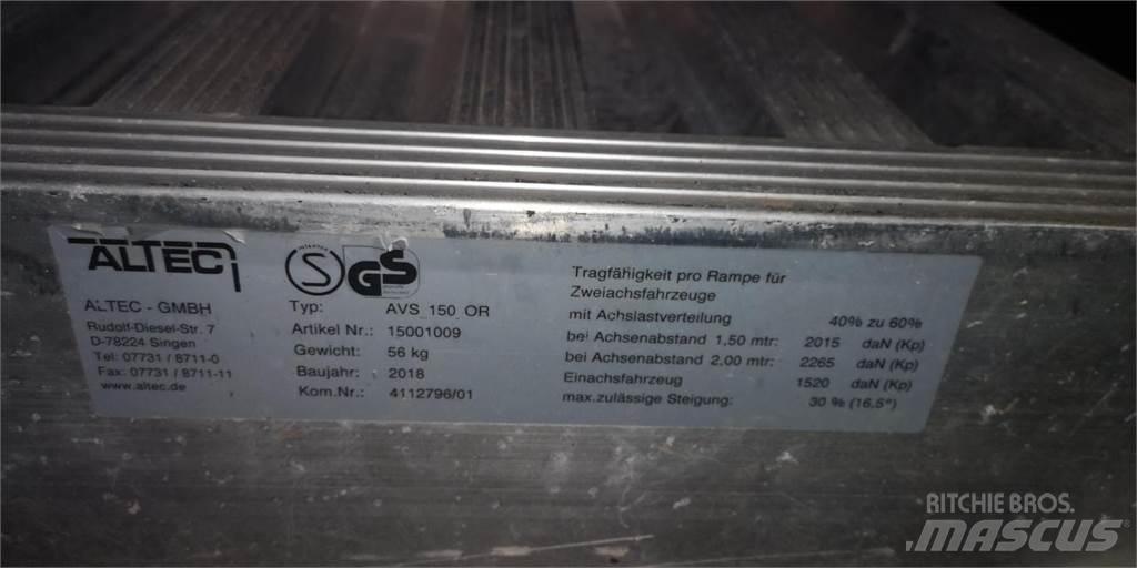 Altec AVS 150 0R Frontaallaadurite tarvikud