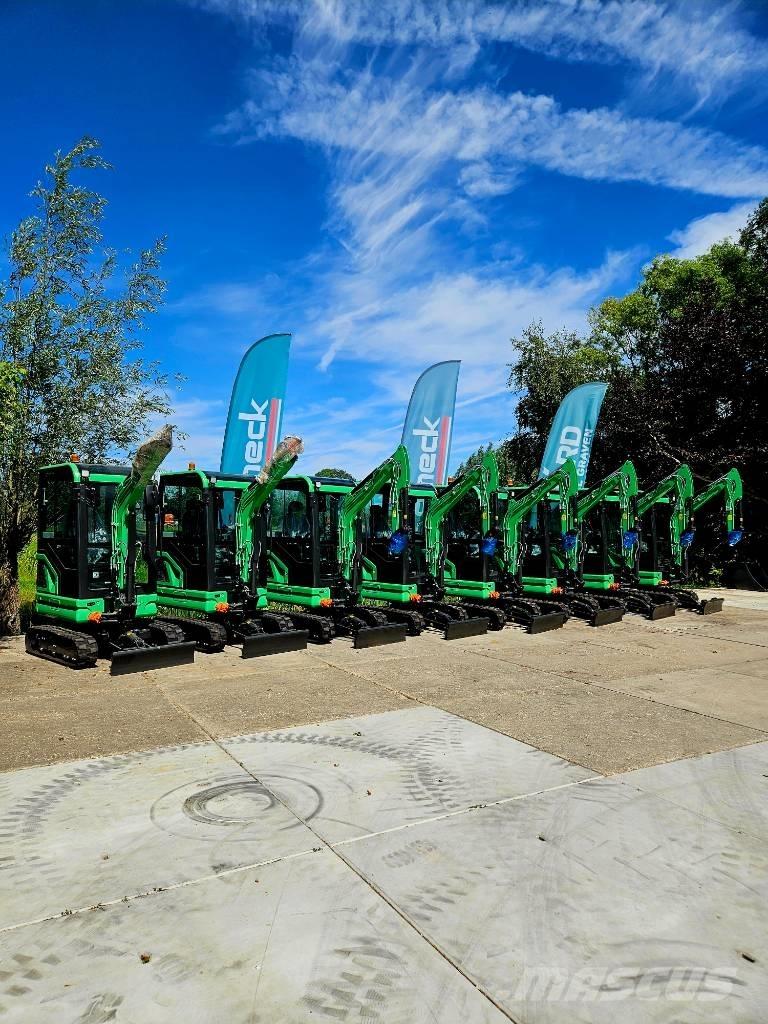 Aameck F22e Miniekskavaatorid < 7 t