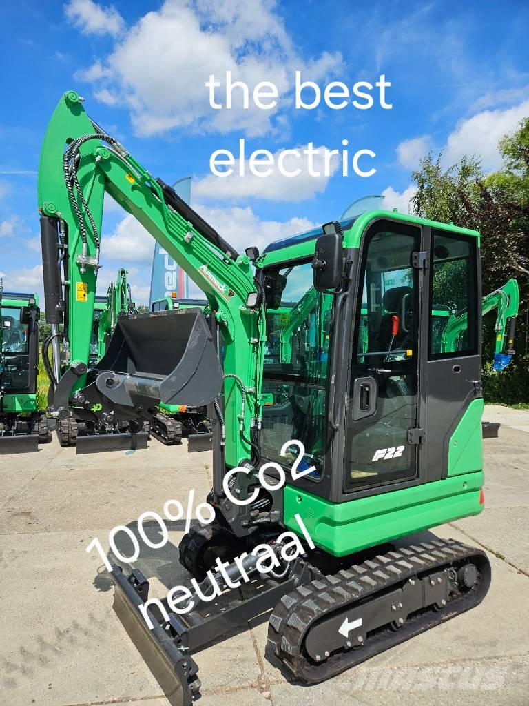 Aameck F22e Miniekskavaatorid < 7 t